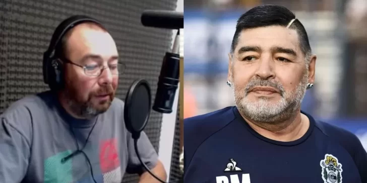 Un periodista de Comodoro Rivadavia sostiene haber “hablado” con Diego Maradona desde el día que falleció