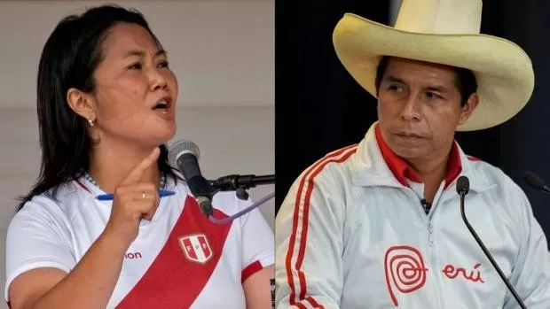 Final ajustado en las elecciones de Perú: ventaja para Fujimori en el conteo rápido pero Castillo espera por el voto rural