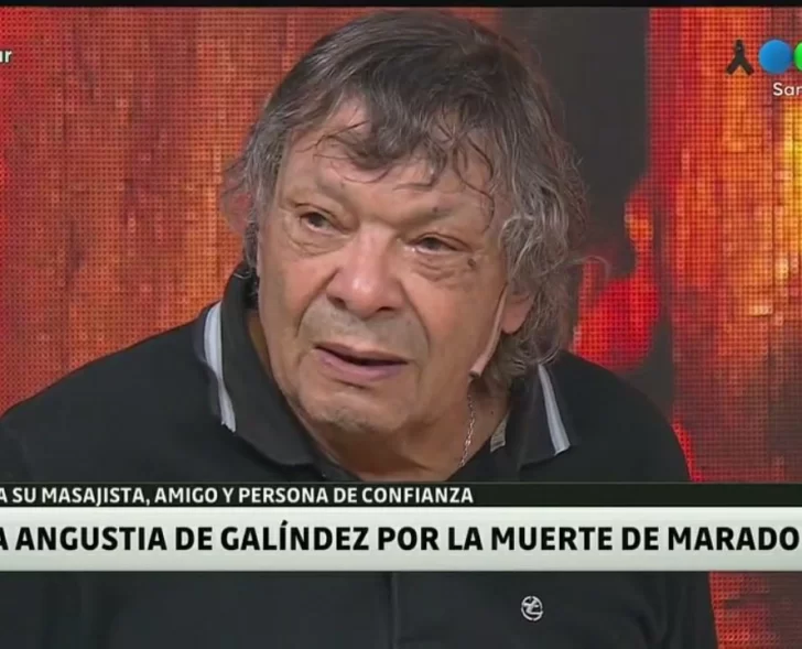 Video. La demoledora despedida de Galíndez a Diego Maradona: “Estaba en el cajón y le masajeaba los gemelos”