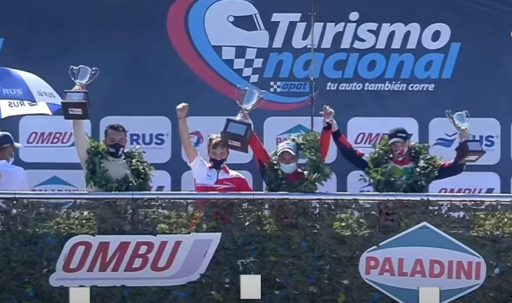 Gerónimo Núñez se llevó el tercer puesto en un electrizante final del Turismo Nacional Clase 2