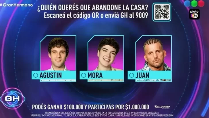 Quién abandonó la casa de Gran Hermano por voto negativo de la gente
