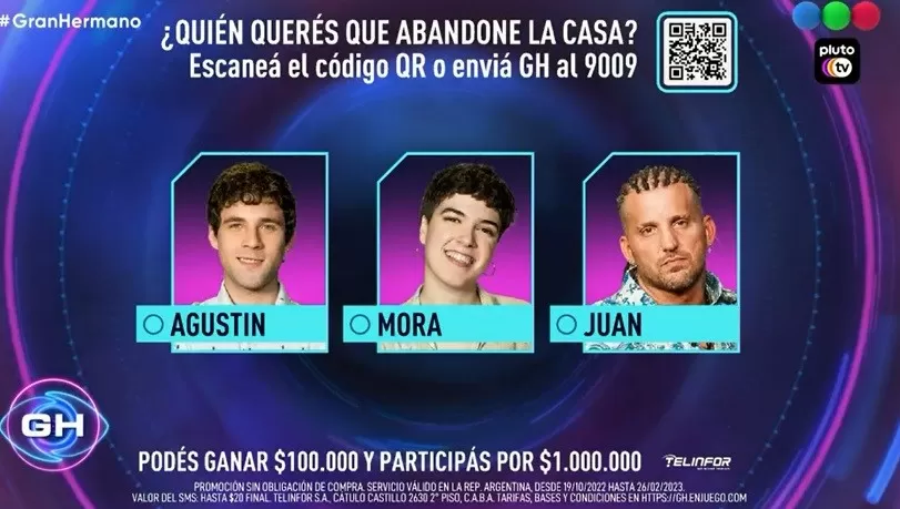Quién abandonó la casa de Gran Hermano por voto negativo de la gente