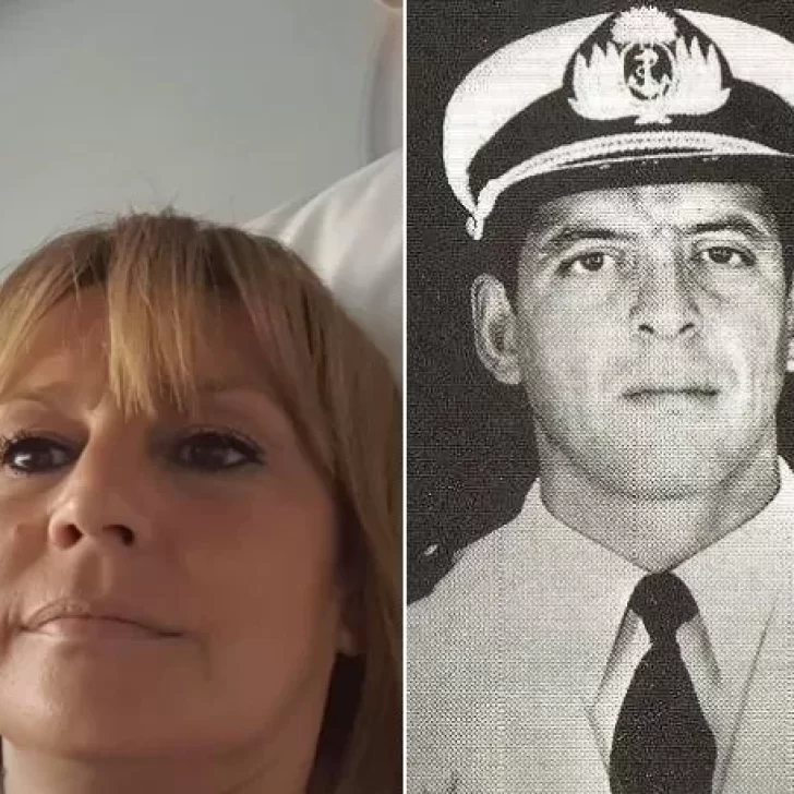 Murió la hija del polémico primer héroe de Malvinas, el capitán de Fragata Pedro Edgardo Giachino