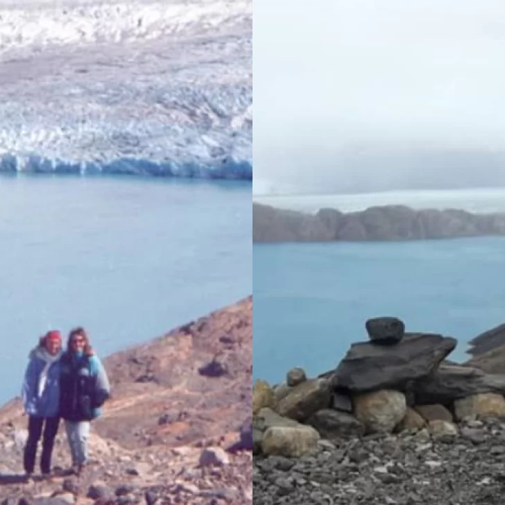 Cambio climático: el ayer y hoy del glaciar Upsala luego de 25 años Cambio climático: el ayer y hoy del glaciar Upsala luego de 25 años