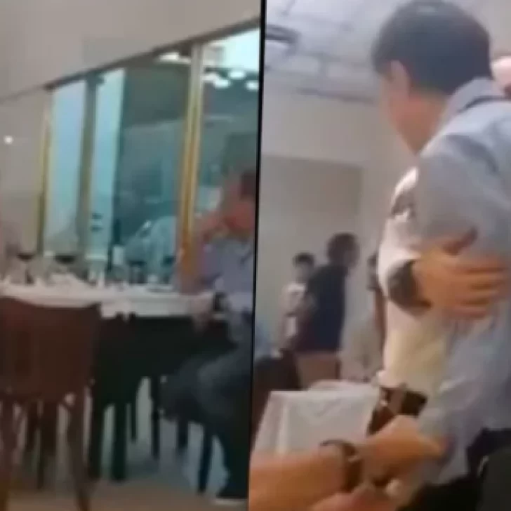 El empresario Guido Guidi intentó agredir a Ginés González García en un restaurante