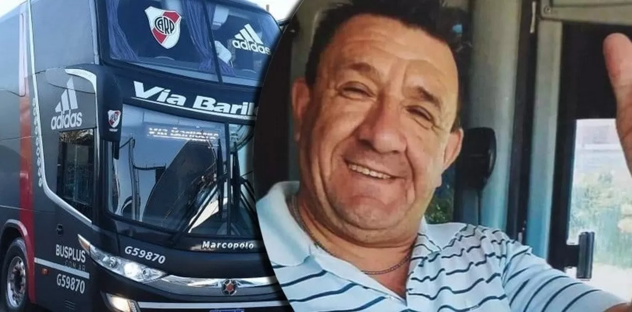 Murió por coronavirus el chofer del micro de River Murió por coronavirus el chofer del micro de River