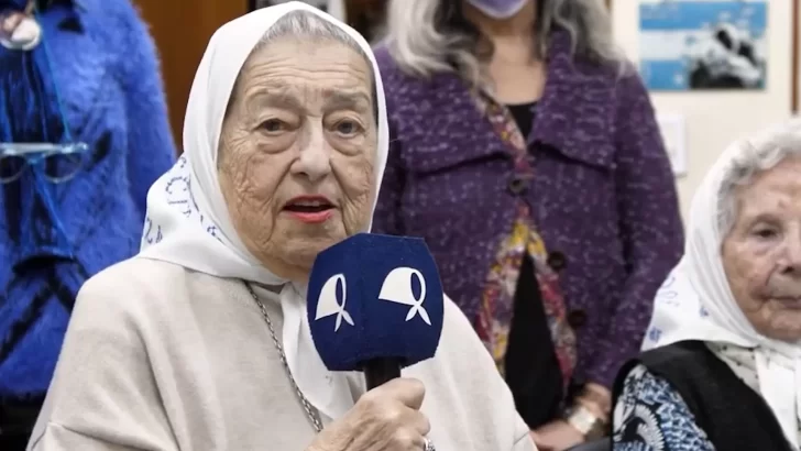 Murió Hebe de Bonafini, cofundadora de Madres de Plaza de Mayo
