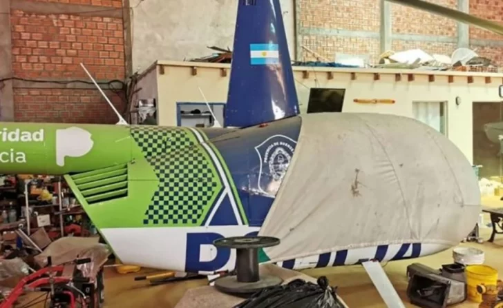 Escándalo: hallaron un helicóptero rentado en el 2019 por la Policía Bonaerense ligado a una causa en Paraguay