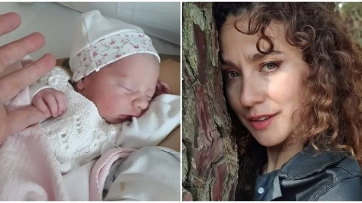 Emocionada: Daniela Herrero presentó a su hija recién nacida en las redes sociales