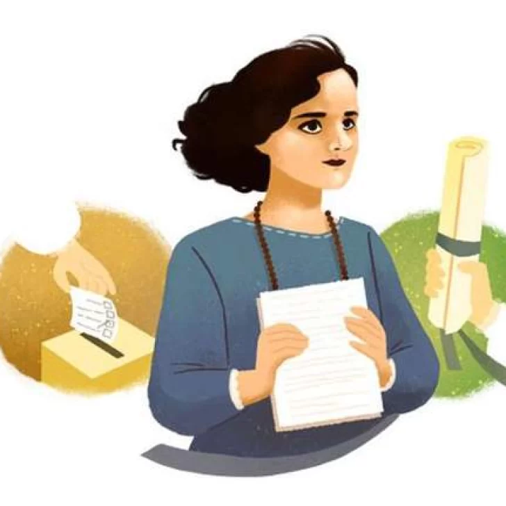 Google recuerda a Matilde Hidalgo de Procel, la primera mujer en votar en América Latina
