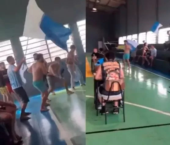 Video. Hinchas silenciosos, ¿cómo se las ingeniaron para alentar a su favorito en pleno torneo de ajedrez?