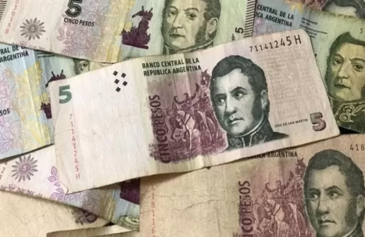 Hasta cuándo hay tiempo para canjear los billetes de 5 pesos