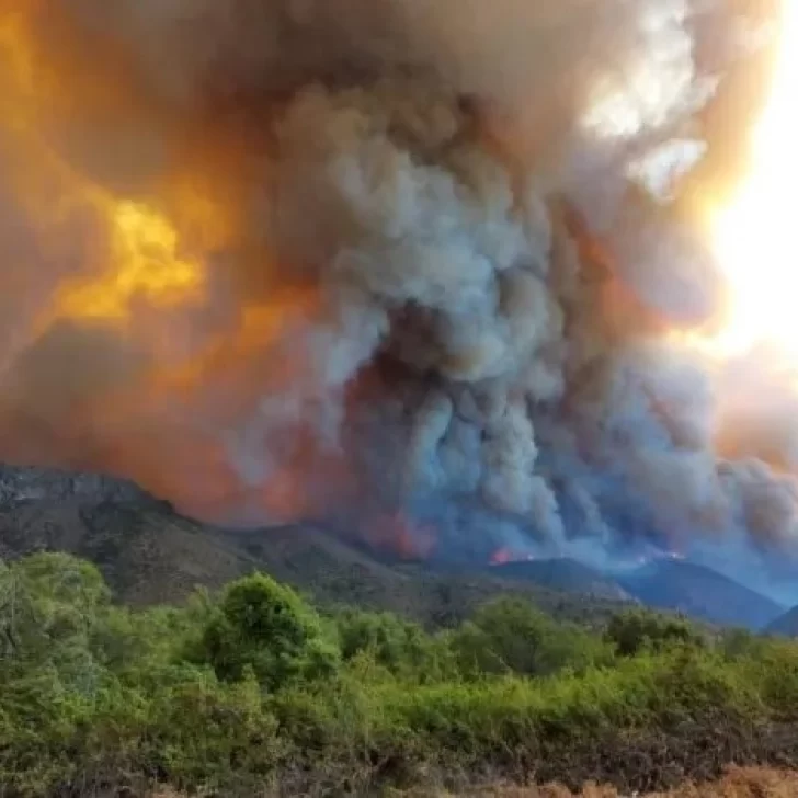 El Ministerio de Seguridad de Nación envía asistencia para el devastador incendio desatado en Chubut