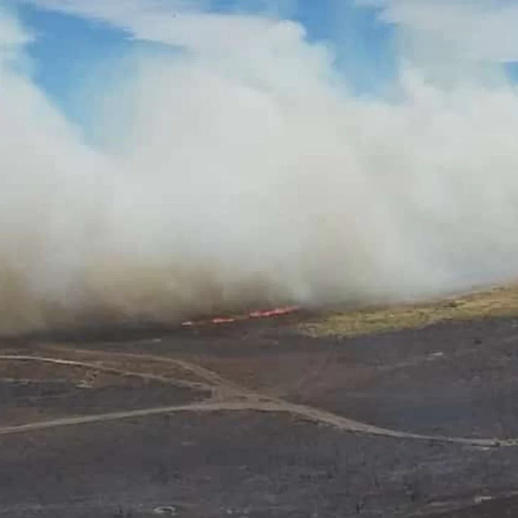 Aseguran que sofocaron el incendio en la Cuenca Carbonífera Aseguran que sofocaron el incendio en la Cuenca Carbonífera
