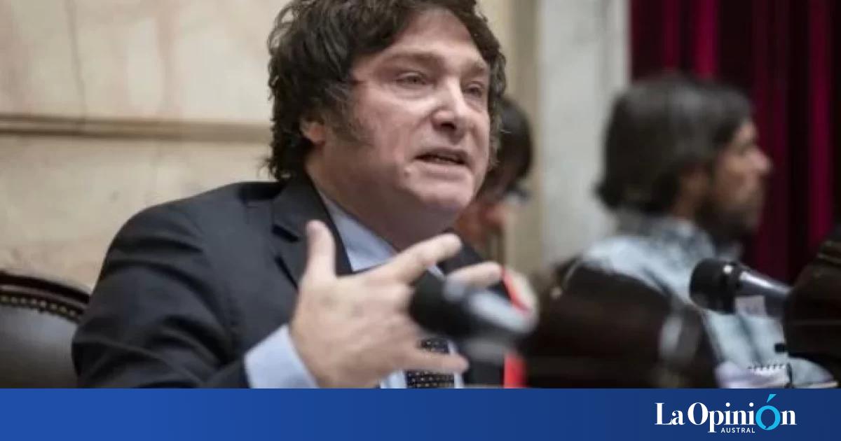 Milei: “Nosotros acompaños la baja de impuesto a las ganancias porque ...