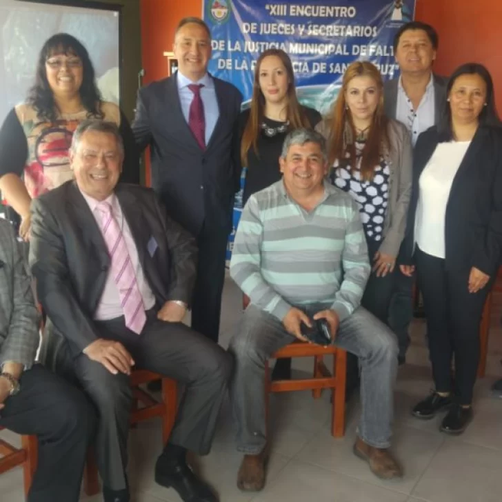 Se concretaron las jornadas de Jueces de Faltas en Puerto Deseado