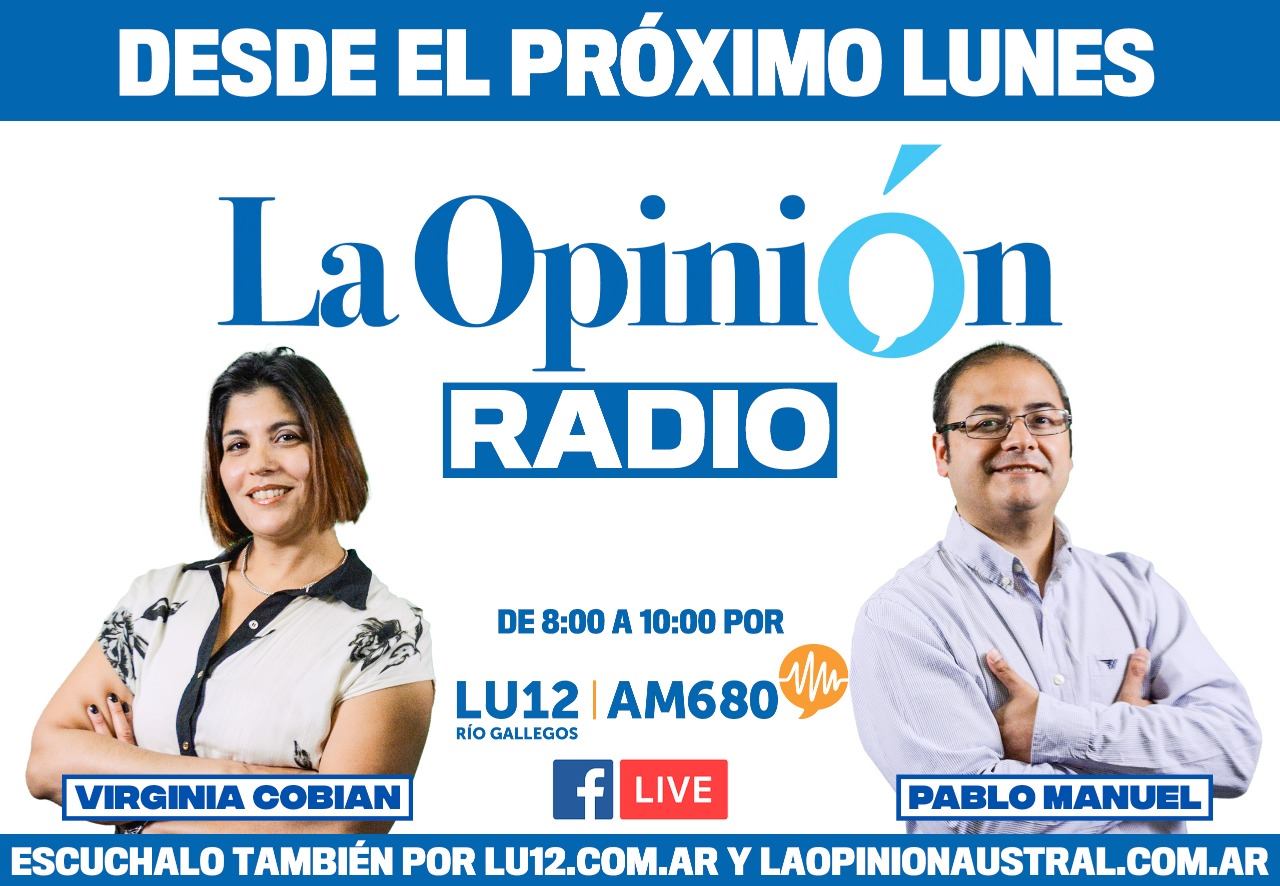 Pablo Manuel y Virginia Cobián conducen La Opinión Radio por LU12 AM680 Pablo Manuel y Virginia Cobián conducen La Opinión Radio por LU12 AM680