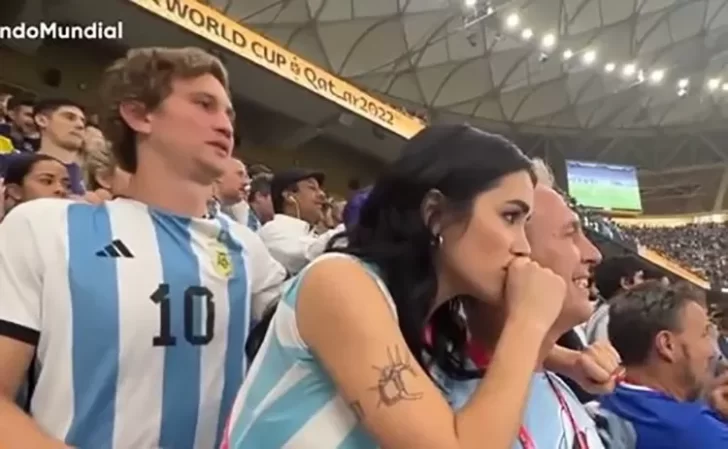 Lali Espósito habló tras el acoso que vivió en la tribuna durante la final del Mundial de Qatar