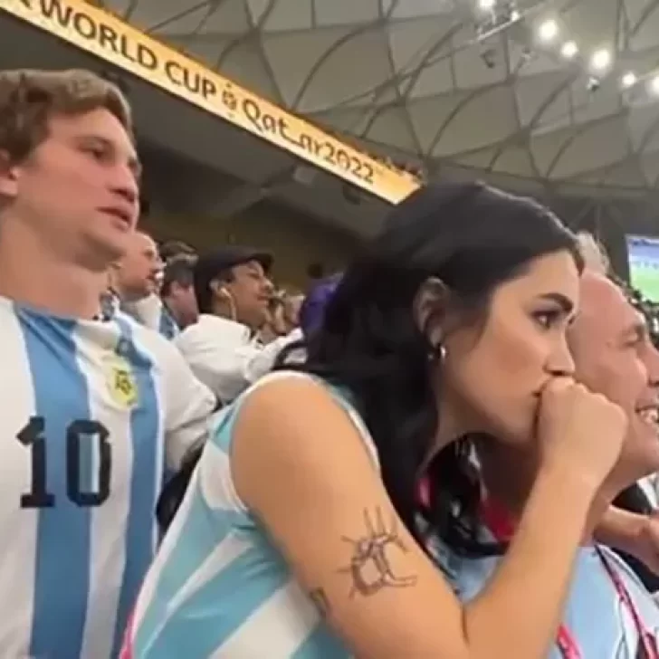 Lali Espósito habló tras el acoso que vivió en la tribuna durante la final del Mundial de Qatar