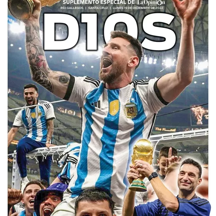 Tapa Latidos del lunes 19 de diciembre de 2022, Río Gallegos, Santa Cruz, Argentina