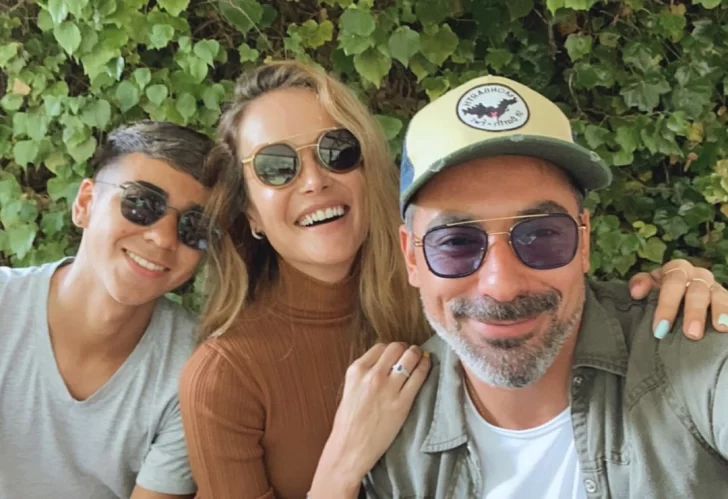 Pocho Lavezzi viajó a Río Gallegos para celebrar el Año Nuevo con su novia Natalia Borges y toda la familia