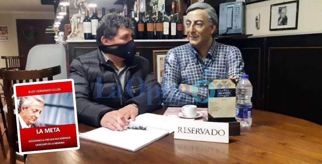 Rudy Ulloa publicará un libro sobre Néstor Kirchner: “La Meta”