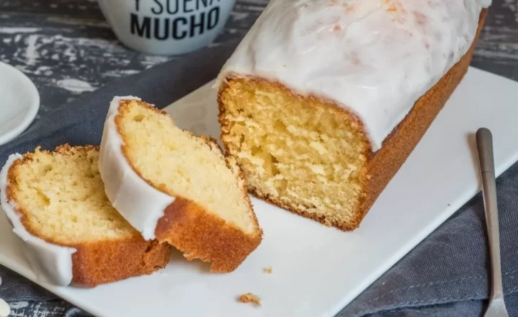 Receta sencilla de budín de limón para la merienda