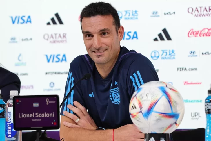 Lionel Scaloni: “De Paul y Di María están bien, veremos en el entrenamiento cómo formamos el equipo”