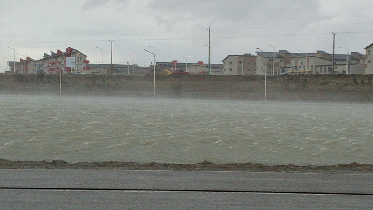 Tiempo alerta naranja y amarillo en Santa Cruz y Chubut por