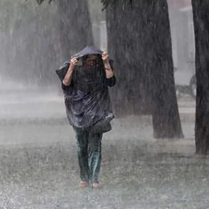 Alerta roja por lluvias intensas en tres provincias de la Patagonia