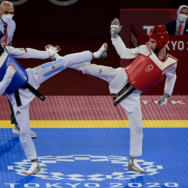 Video. Taekwondo en Tokyo 2020: La increíble victoria en los últimos 6 segundos de Lucas Guzmán