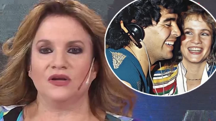 Lucía Galán habló por primera vez de su supuesto embarazo de Diego Maradona