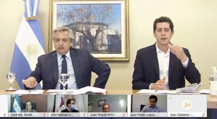 Juan Pablo Luque se reunió con Alberto Fernández e intendentes del país por el programa Municipios de Pie