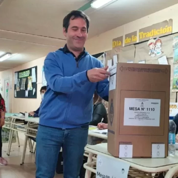 Elecciones 2021. Votó Juan Pablo Luque: “Va a haber mucha más participación, vamos a superar el 70%”