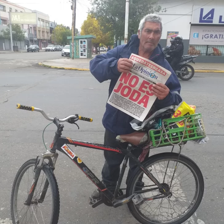 Una bici para “Maceta”: vecinos organizan una colecta