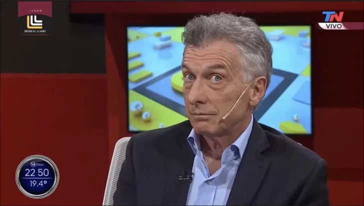Mauricio Macri lanzó una repudiable frase nazi en vivo: “Alemania, raza superior”