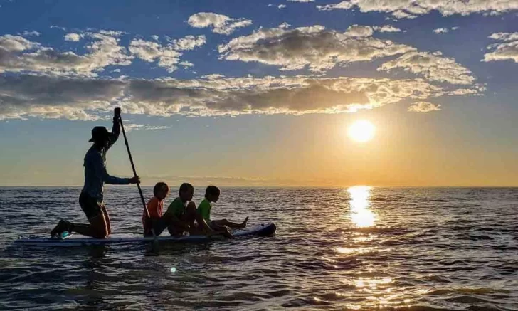 Así disfruta Manu Ginóbili sus vacaciones en Monte Hermoso