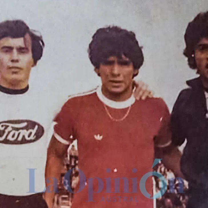 La tarde en la que Diego Maradona marcó cuatro goles en Río Gallegos La tarde en la que Diego Maradona marcó cuatro goles en Río Gallegos