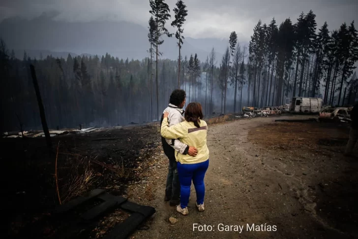 Postales del dolor: la historia de Marcelo, el mecánico que perdió su casa y taller en los incendios