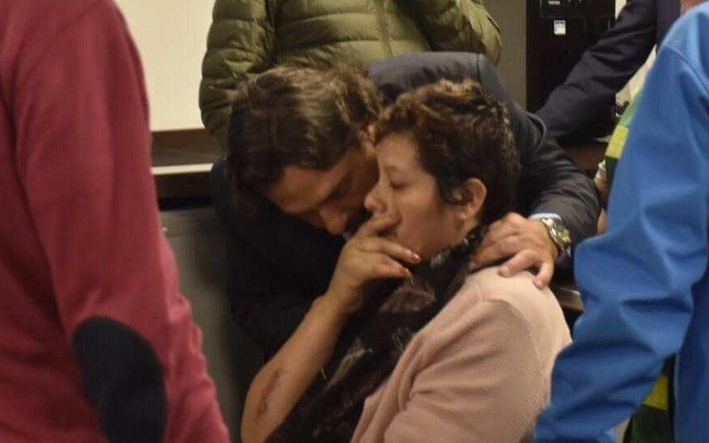  María Subelza cuando llegó a Salta.