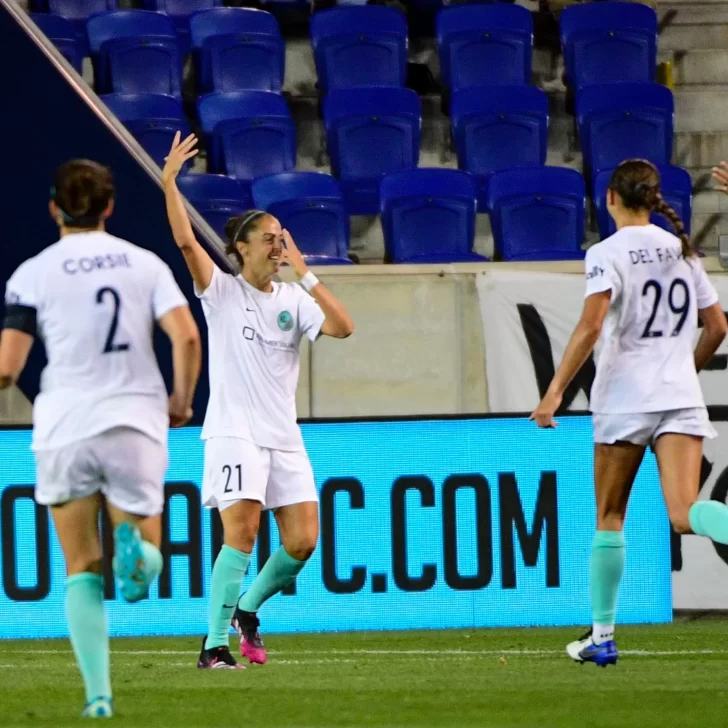 Video. Mirá el gol de la argentina Mariana Larroquette que cosechó elogios en el fútbol femenino de Estados Unidos