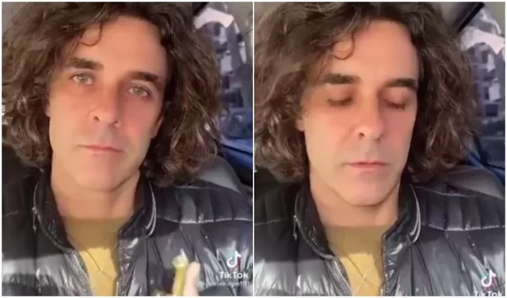 ¿Qué le pasa a Mariano Martínez? Hay intriga por un nuevo video en el que se lo ve con un crucifijo