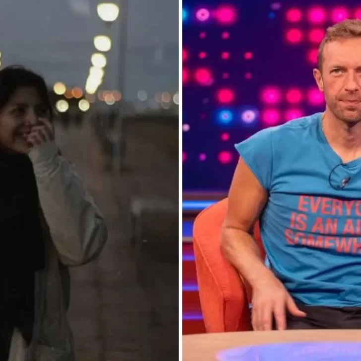 Chris Martin le hará un regalo a Mariela Campillay, la joven de Chubut que viajó a ver Coldplay y quedó atrapada en un incendio 