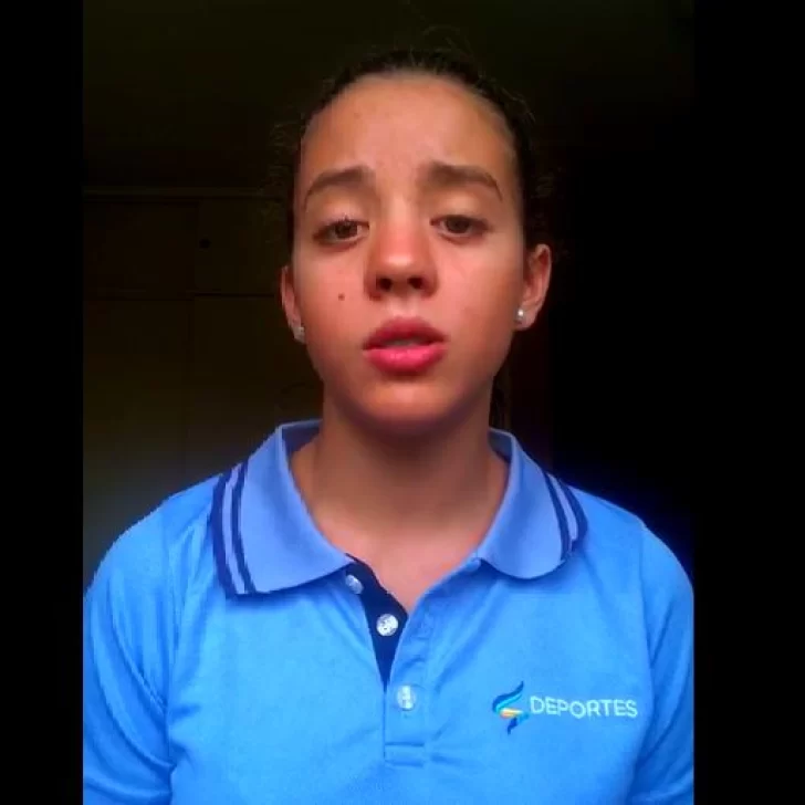 Martina cumple sus 15 y de regalo pide insumos para combatir el coronavirus