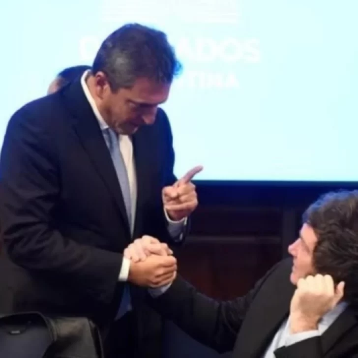 Sergio Massa reconoce el pedido de Javier Milei sobre el Presupuesto y lo convoca a negociar en Diputados