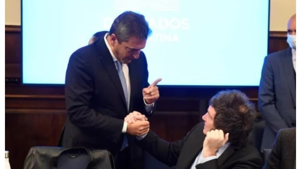 Sergio Massa reconoce el pedido de Javier Milei sobre el Presupuesto y lo convoca a negociar en Diputados