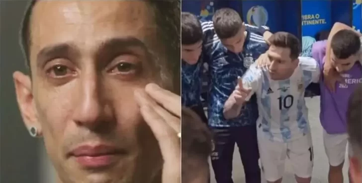La emocionante arenga de Lionel Messi en Maracaná antes de ganarle a Brasil la Copa América