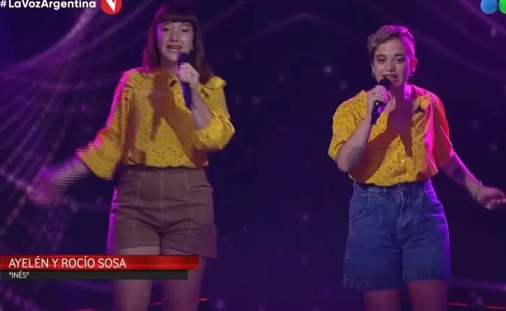¿Quién inspira a Rocío y Ayelén Sosa para animarse a cantar en La Voz Argentina?