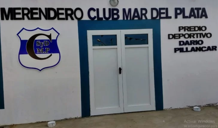 Inauguraron merendero  en el Club Mar del Plata