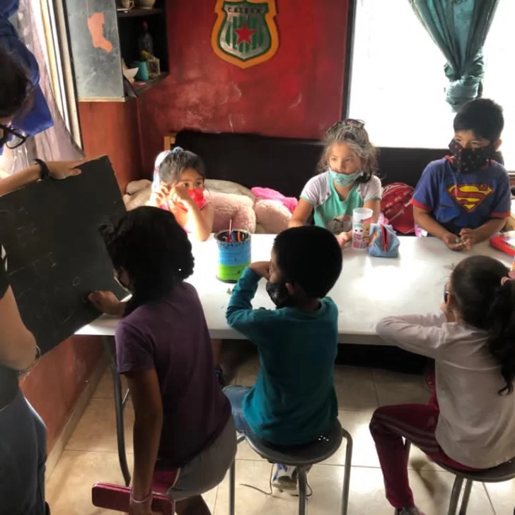 Merendero “Estrellita” arrancó con éxito las clases particulares para los más pequeños